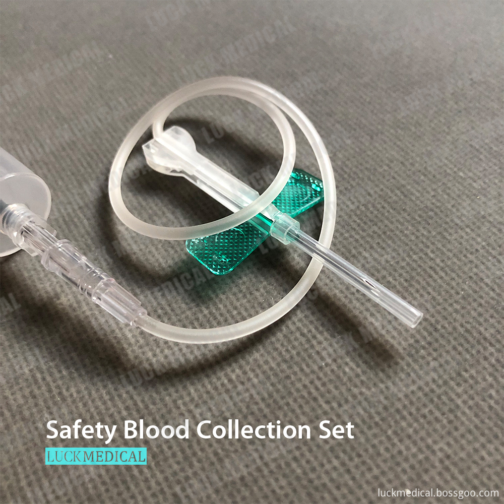 Safety Blood Collection Needle With Holder 13