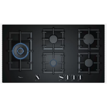 Glass Gas Hob 5 Burner Bosch UK