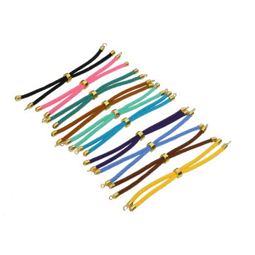 52 Colors Handmade String Bracelets - Adjustable Lucky Rope Bracelets