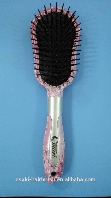 hot sale professional easy clean pink hair brush for girl