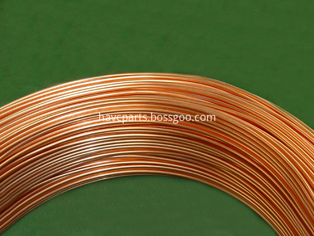 Copper coated steel tube