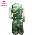 Mens camo gym singlet