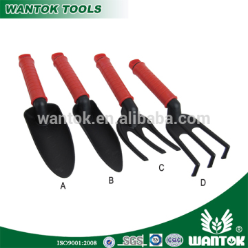 spade scoop rake fork plastic garden tools set