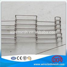 Iso certification widely used design drag chain wire mesh conveyor belt