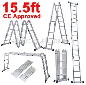 BF-354 15.5Ft multifunction platform step ladder