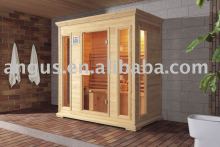 MEXDA2014 NEW design(hemlock,ceder,white pine,finland pine,amboyna)wood Traditional sauna room,Popular sauna roomYH-28SN(CE,ISO)