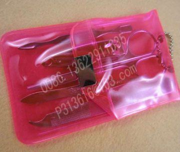 pvc manicure set