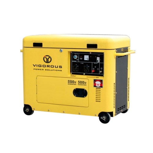 Stiller Dieselstromgenerator 5.5KW Wohn für Haus