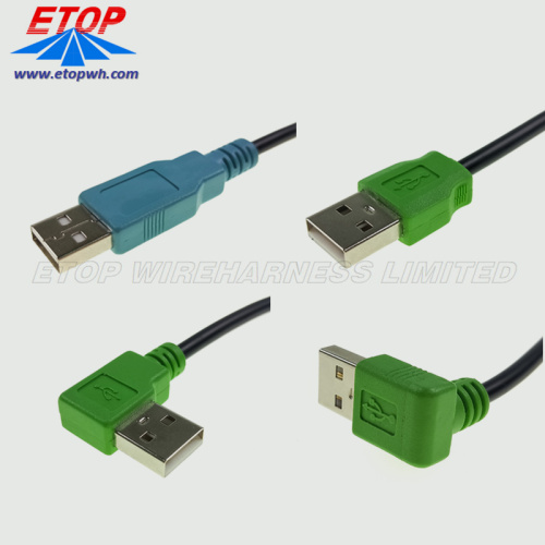 Niestandardowy elektryczny kabel USB do transmisji danych