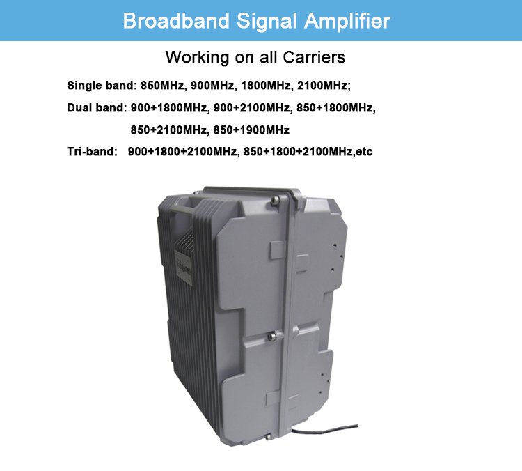 Hot selling signal booster outdoor signal repeater for industrial use high gain signal amplifier with wholesale price from Aliba