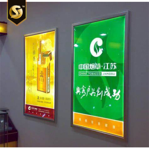 Publicidade Restaurante A3 A4 LED Menu Frame Lightboxes