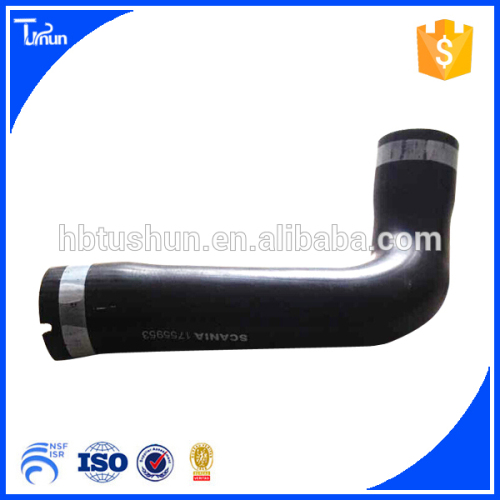 black color rubber hose pipe with iso 9001-2008