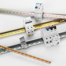 DIN Rail Terminal Connector - 0.9mm Thick for MCB Electrical Mounting