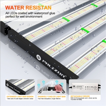 LED Full Spectrum dobrável hidroponia Crescer luz