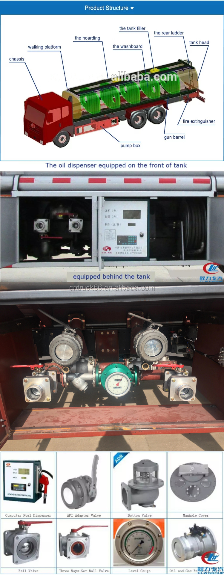 10000L-15000L Fuel Oil Transport Tank Truck Isuzu Fuel Oil Dispenser Truck Refueling Fuel Pump