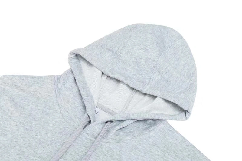 280b Grey Super Soft Men's 280g Single Cap Sweater Hoodie