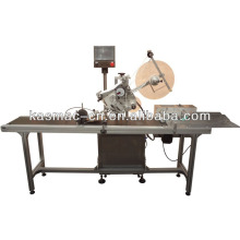 Automatic paging&top side labeling machine