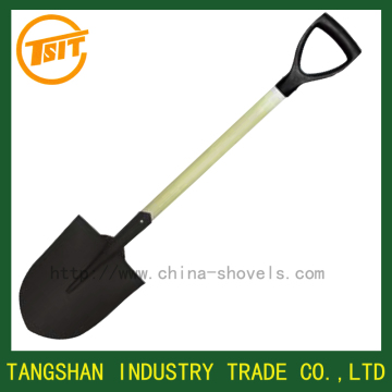 round nose agriculture spade and shovel