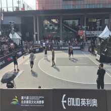 Zeer geprezen FIBA ​​goedgekeurd 3x3 basketbalveldtegel