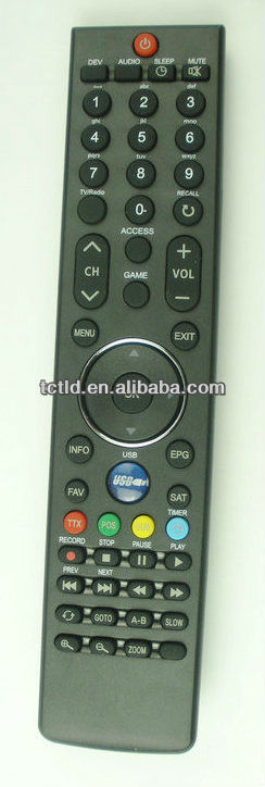 universal remotes rohs for led TV/DVB China factory