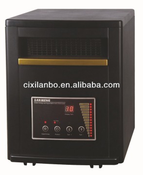 Wooden Cabinet Quartz Infrared Space Heater 1500w 5120btu-fl