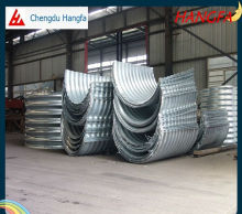 galvanized corrugated culvert pipe