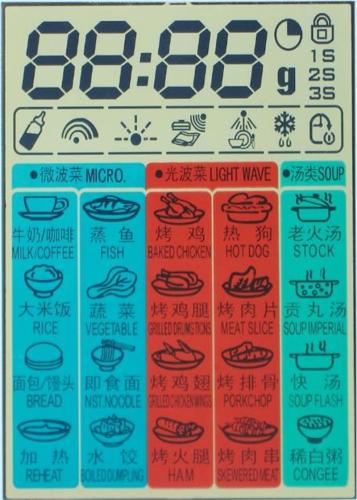 Gli schermi LCD del forno a microonde sono in vendita