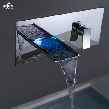 Temperature Sensitive LED Bathroom Faucet with Color Change
