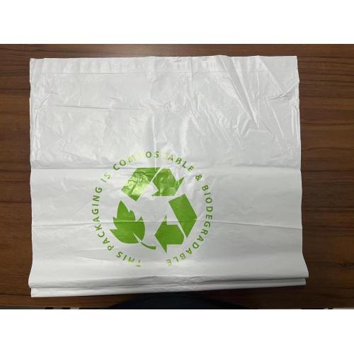 sacos de roupas compostáveis ​​biodegradáveis