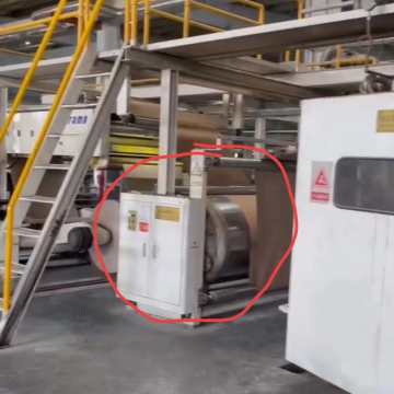 Used Reconditioned Hot Cylinder Facestock Preheater for Packaging Machinery