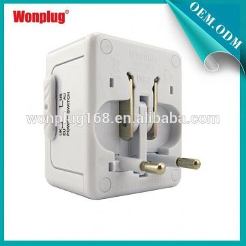 Mini Top Selling Worldwide Wonplug Patent 1Year Guarantee Cheap electrical adapter round plugs
