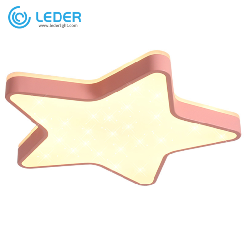 LEDER Led-decoratieve sterplafondlampen