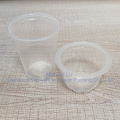 Transparent recyclable pp based material ice cream cup