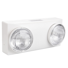 Rechargeable twins head emergency light