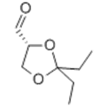 １，３−ジオキソラン−４−カルボキシアルデヒド、２，２−ジエチル - 、（５７２５２１７９，４Ｒ） -  ＣＡＳ １２０１５７−６０−０