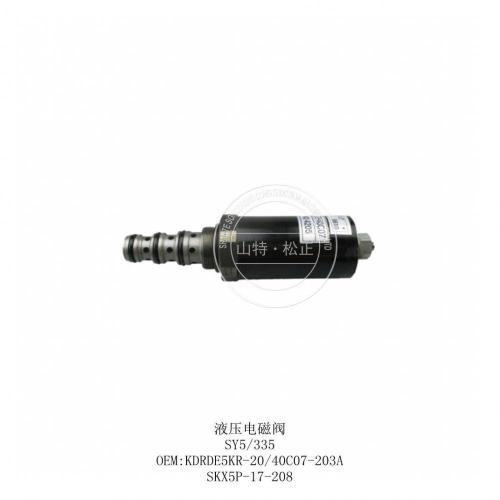 PC35MR-2 Pilot Valve 702-16-03530 Excavator Suku Cadang di Suku Cadang Kabin