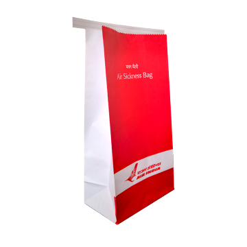 Motion air sickness vomit paper bag