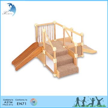 Child Care center wood kids playground equipment