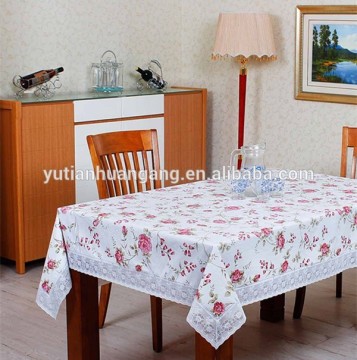 pvc table cloth manufacturer pvc table cloth with non woven backing