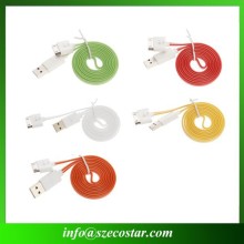 Multicolor usb el data cables for iPhone