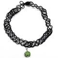 Shamballa Anhänger der 90er Jahre Tattoo Choker Halskette DIY