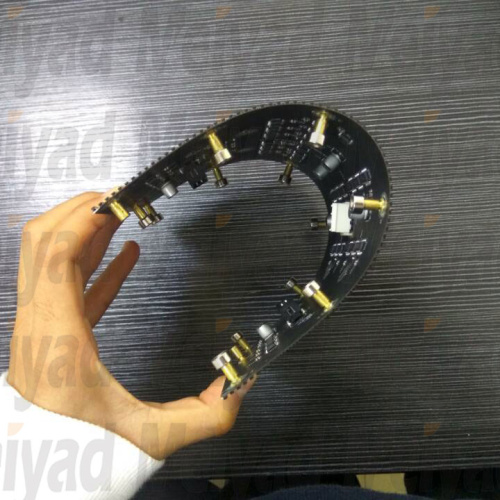 P3 indoor flexible LED module curved screen