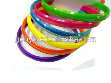 colorful plastic kids bracelets