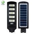 180W 240W 300W tudo em um lâmpada de rua solar LED