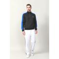 MEN'S CONTRAST TRICOT ZIP JACKET