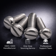 Slotted Pan Head Screws Slotted Round Screw