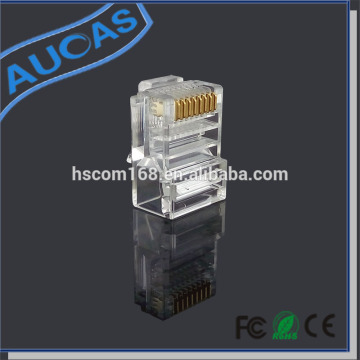 Aucas quality rj45 modular plug for networking cable plug terminator