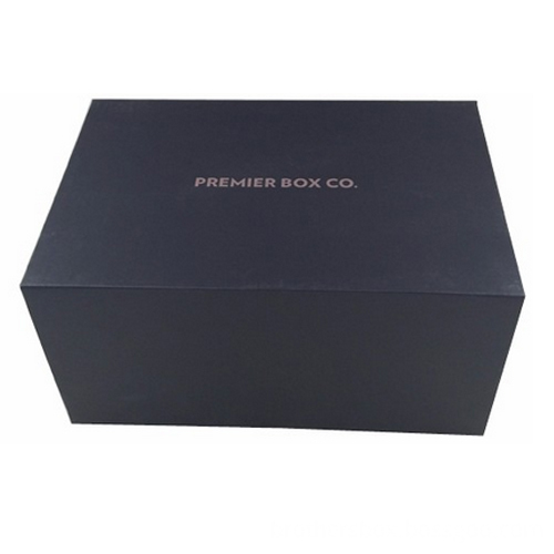 Black Cargo Folding Box with Magnetic Closure 