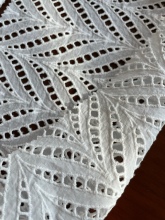 whole making big machine embroidery fabric