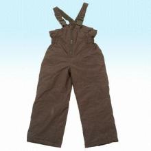 Kids' Padded Overall with 190T Polyester Lining